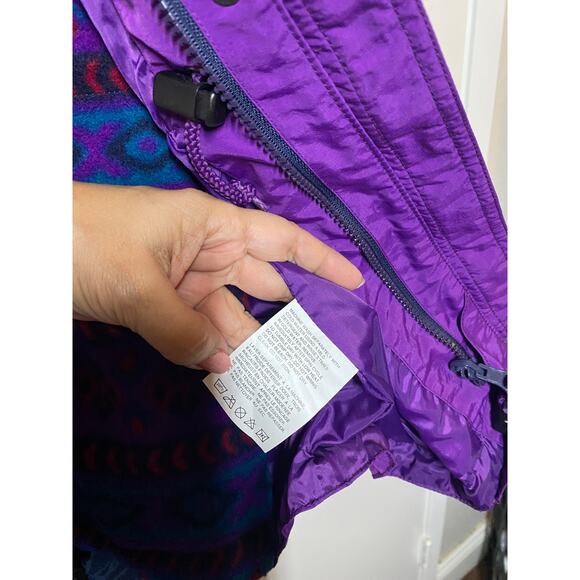Vintage 1990s Head Sportswear Removable Liner Ski Snow Jacket Purple Small - Picture 10 of 13